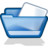 folder blue Icon